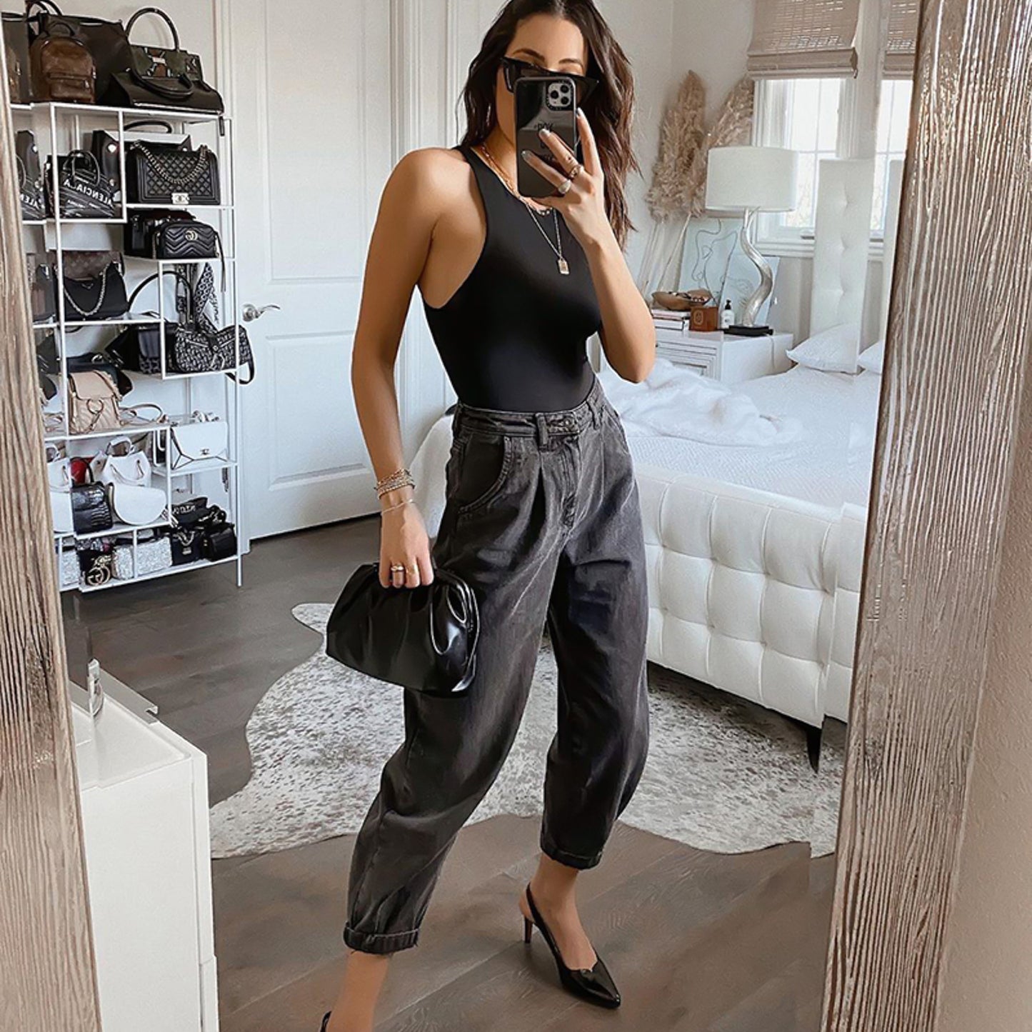 Streamline Shaping Bodysuit - Midnight Black