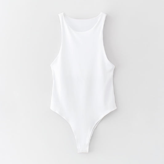 Streamline Shaping Bodysuit - Arctic White